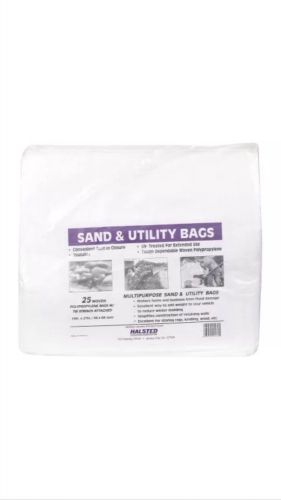 Halsted  15 in. x 27 in.  Sand &amp; Utility Bags  White  For Multi-Purpose