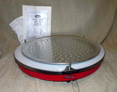New hatco grsr-19 warm red 19&#034; diameter drop in round heated shelf - 120v pizza for sale