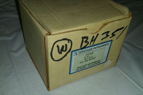 *Brand New In Box* Weschler Instruments WESTINGHOUSE BH-351 Total Hours Meter