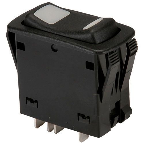 Nte 54-150 spst waterproof dual color on/off illuminated rocker switch for sale