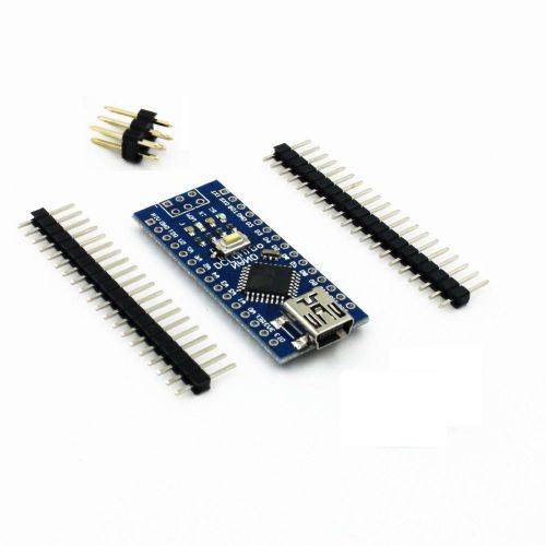 2X MINI USB Nano V3.0 ATmega328P CH340G 5V 16M Micro-controller board Arduino T1