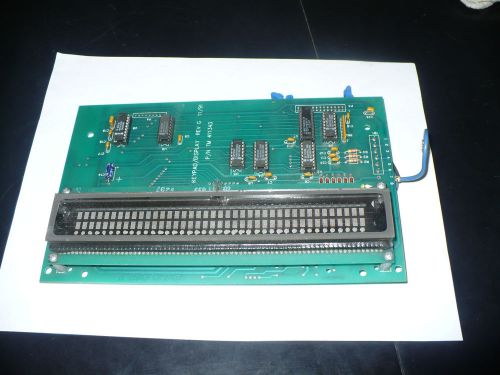 Unknown Manufacturer TM-411343 Rev. G Keyboard/Display Board, Used