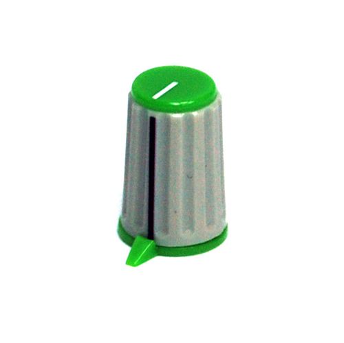 50pc Plastic Green Color Screw Knob RN-110GH Size=?10.5x15.8mm Hole=?3.2mm  RoHS