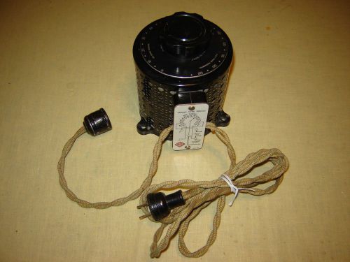 Vintage General Radio Co. Variac Type 200-C Variable Speed Controller