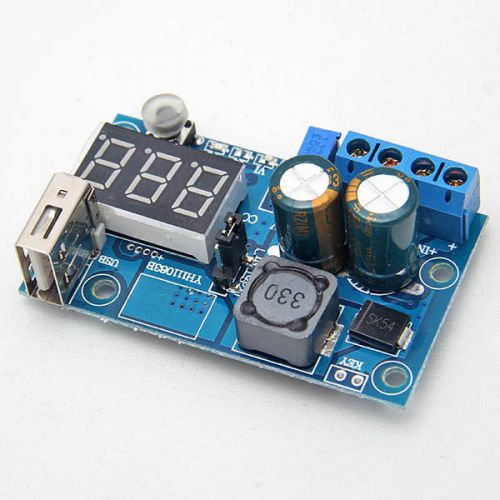 Non-isolated dc source converter voltage buck module board led voltmeter lm2596 for sale