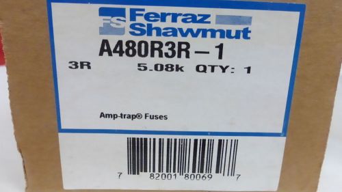 FERRAZ SHAWMUT A480R-3R-1  AMP-TRAP FUSE NEW IN BOX 225A 5.08kV 2400/4800V(2E1)