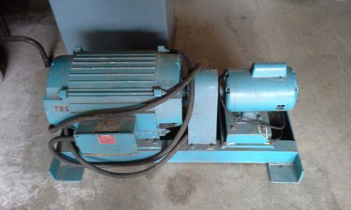 Electric motor - 1 50hp 3phase and 1 40hp 3phase reliance electric motors for sale