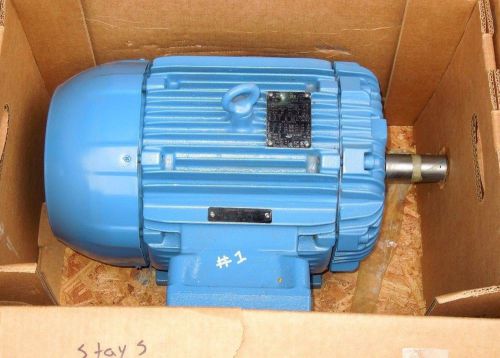Weg electric motor 01036xp3e215t three phase 10 hp 3500 rpm severe duty &lt;118bb2 for sale