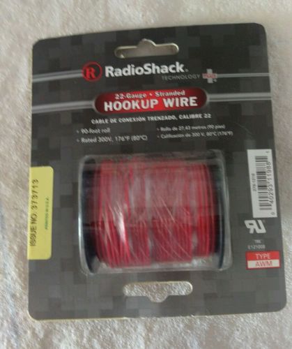 RadioShack 90-ft 22 Gauge Solid Hook-Up Wire Red