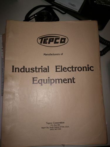 Tepco J-316 FM Translator Manual - Very Clean - Marti, Moseley, Radio
