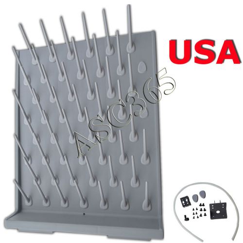 Lab supply wall desk drying rack 52 pegs education &amp; lab use from usa for sale