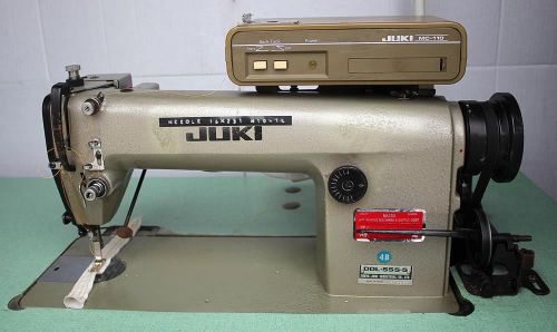 JUKI DDL-555-5  1-Needle Lockstitch Straight Reverse Industrial Sewing Machine
