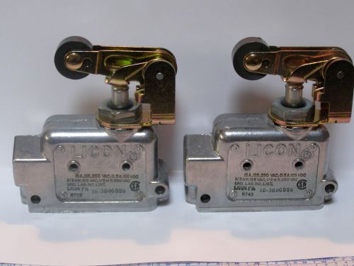 LICON INDUSTRIAL MOMENTARY ROLLER SWITCHES SPDT