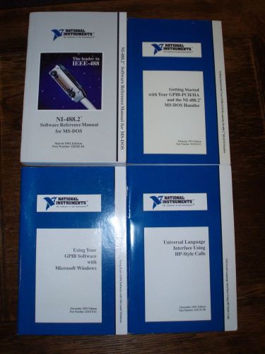National Instruments software manual