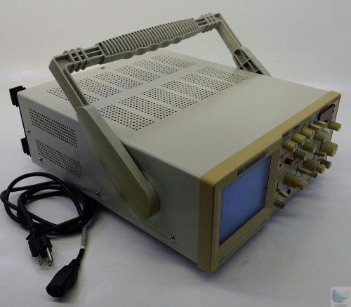Bk precision 2121 oscilloscope 30mhz two channel with auto counter tested for sale