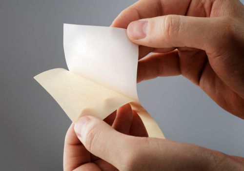 Silicone Coated Release Liner For Adhesive Tape peel away paper