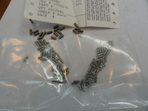 4-40 x 1/4&#034; long stainless cup point set screws for sale