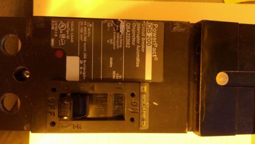Qba222002  square d i line circuit breaker 200 amp - free ups ground for sale