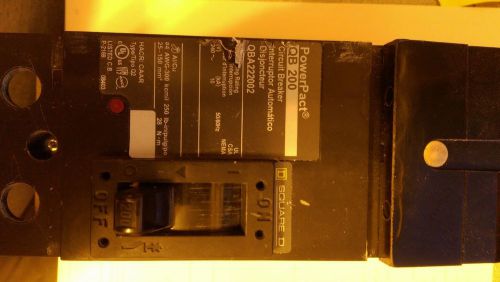 QBA222002  Square D I Line Circuit Breaker 200 amp - Free UPS Ground