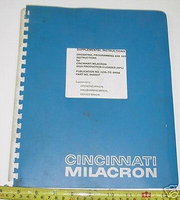 Cincinnati Milacron High Production II Loader HPL