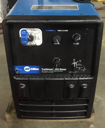 Miller trailblazer 325 diesel 12,000 watts generator\welder powered by kubota for sale