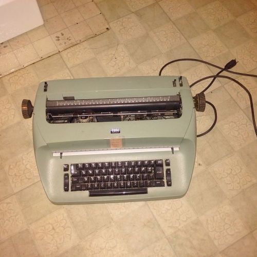IBM Selectric Typewriter Functions Perfectly Green