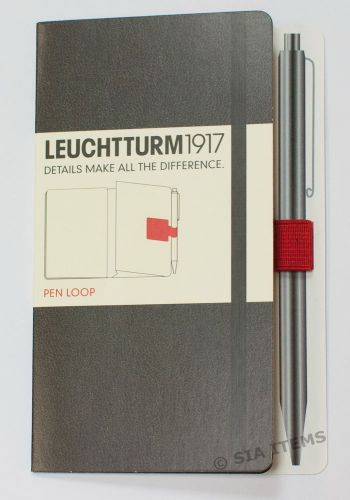 Leuchtturm 1917 Pen Loop Red self-adhesive