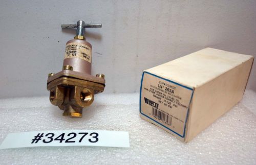 Watts Water Pressure Regulator 263A 1/4 Inch (Inv.34273)