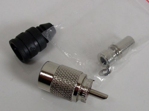 Shakespeare 35-40-0163-00 PL-259 Coaxial Connector Kit RG-58 Cable
