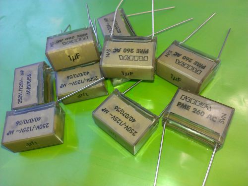 [10 pcs] pme260 1uf 250vdc 10% pcm=20,3mm metallized paper capacitor evox-rifa for sale