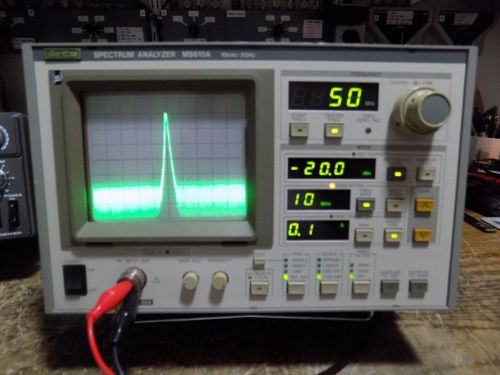 Anritsu MS610A Spectrum Analyzer - 10Khz - 2.0Ghz - Working Condition