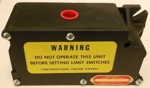 Duff norton actuator control rotary limit switch ska6000a20 nnb for sale