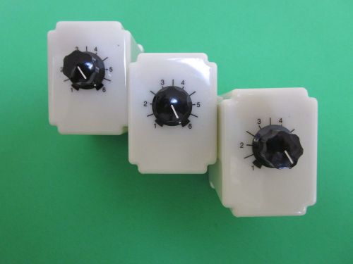 Lot of 3 -  Potter &amp; Brumfield CHD-38-30001 Time Delay Relay, 1-10 Sec