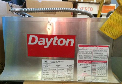 DAYTON 3E132E  Commercial Infrared Heater, BTU/H 30, 000