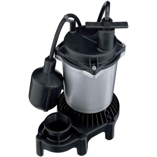 Flotec 1/2 hp zinc/thermoplastic tethered sump pump fpzs50t for sale