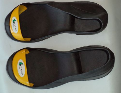 Wilkuro Steel Toe Slip-on PVC Safety Shoes Medium - Size 8-9