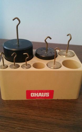 Ohaus Hooked Weights. MISSING 2
