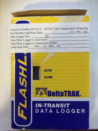 DeltaTrak 20011 5 Day Data Logger Internal Temp Sensor, FlashLink.