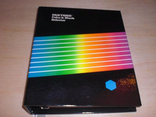 Vintage Pantone COLOR and Black Select 2nd Edition 1985  Used