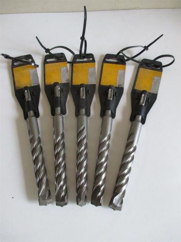Lot of 5 DeWalt Rotary Hammer Drill Bits 3/4&#034; x 6&#034; x 8&#034; SDS Plus DW5453 NOS