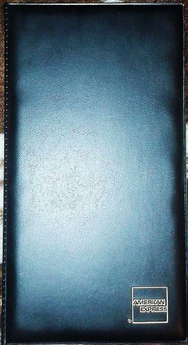 Double Panel Restaurant Guest Check Presenter Book By American Express Bill
