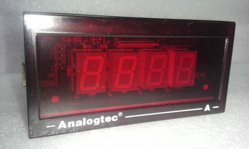 Industrial Grade Digital Panel Meter - Read: 0 - 300 A/AC - In: 0-2A Pwr:120 VAC