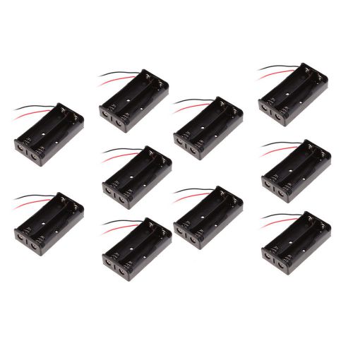 10pcs Battery Storage Case Box Holder for 2x18650 Parallel Lithium Battery