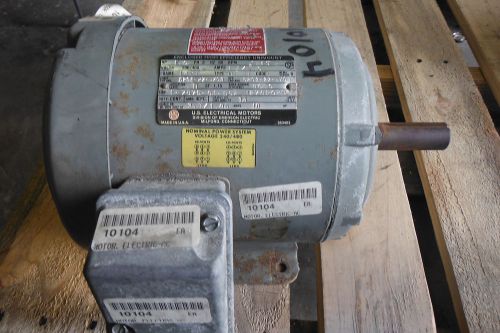 US  MOTOR F-7875-01-552-H278R029 1.0 HP  3 PH  MOTOR USED