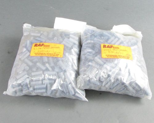 Lot of 1100 *new* raf 1&#034; long hex standoffs spacers #4-40 threaded class 3a for sale