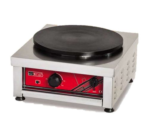 EQ KM40E Commercial Electric Countertop Crepe Maker Pancake Pan Griddle Machine