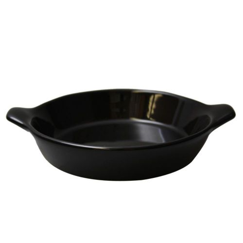 Diversified Ceramics DC616-BK Black 22 Oz. Round Pasta Bowl - Dozen