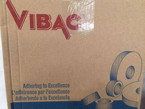 Case - vibac shipping tape 1.89&#034; x 1500 yards pp 6300 clear carton 6 rolls for sale