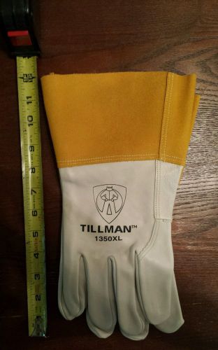 Tillman 1350xl top grain cowhide mig welding gloves xl for sale