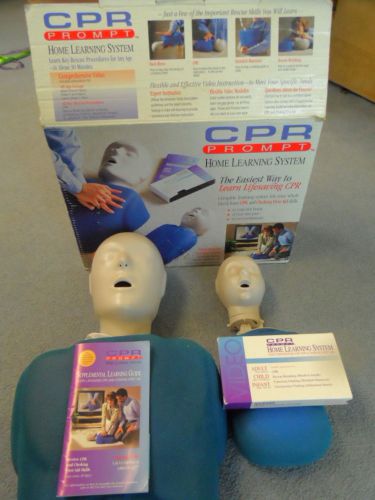 CPR Prompt Home Learning System Adult CPR First Aid Training with Manikins